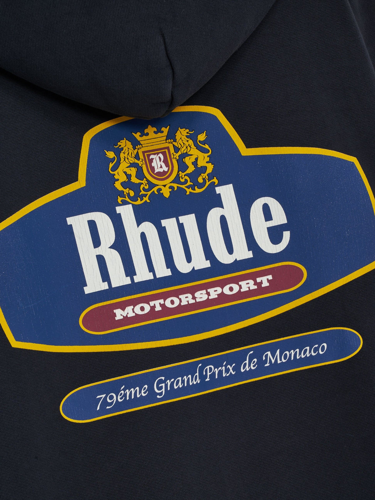 RACING CREST ZIP-UP HOODIE