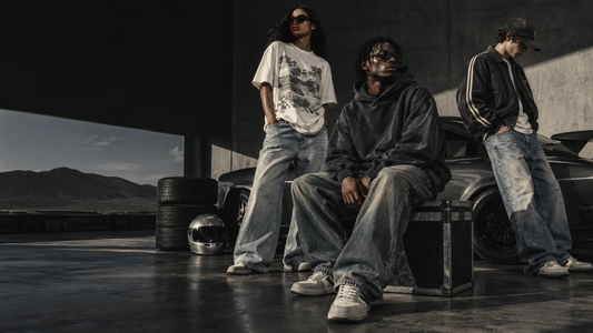 RHUDE editorial hero banner — RHUDE Fit Guide: How to Choose Your Hoodie, Tee and Denim Shape