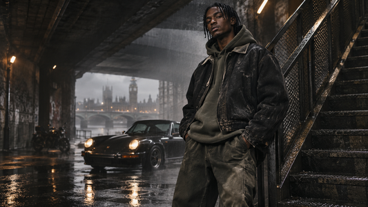 RHUDE editorial hero banner — RHUDE Outerwear Layering: Jackets That Build the Whole Outfit
