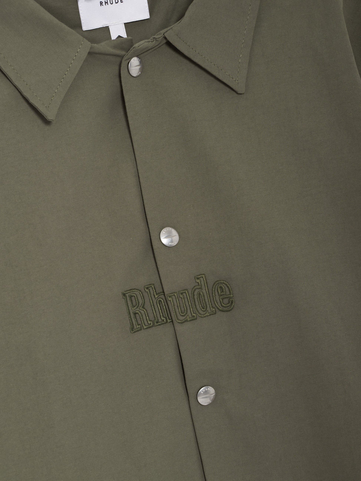 RHUDE LOGO COACHES JACKET