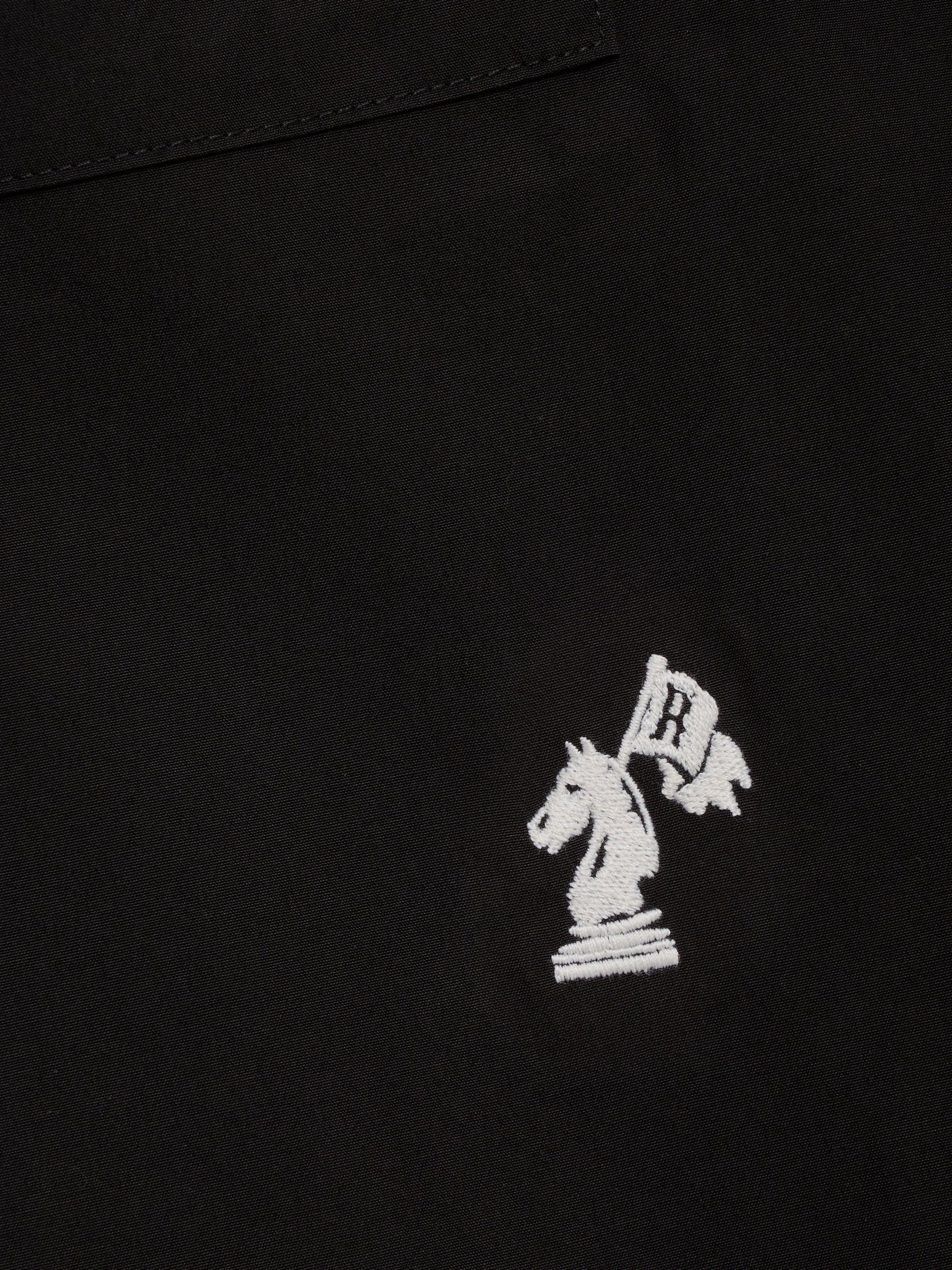 CAMP COLLAR LOGO SHIRT