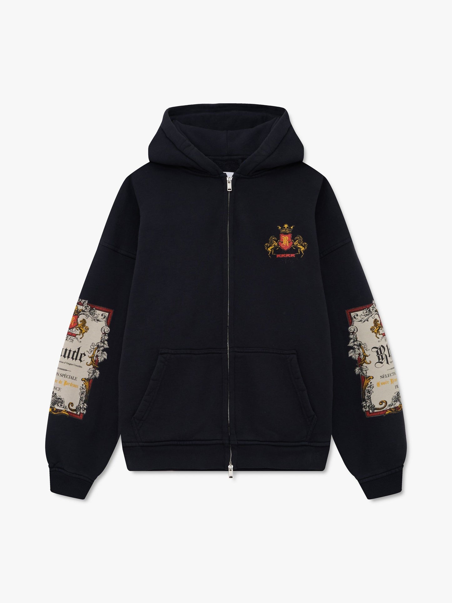 BORDEAUX RESERVE ZIP-UP HOODIE