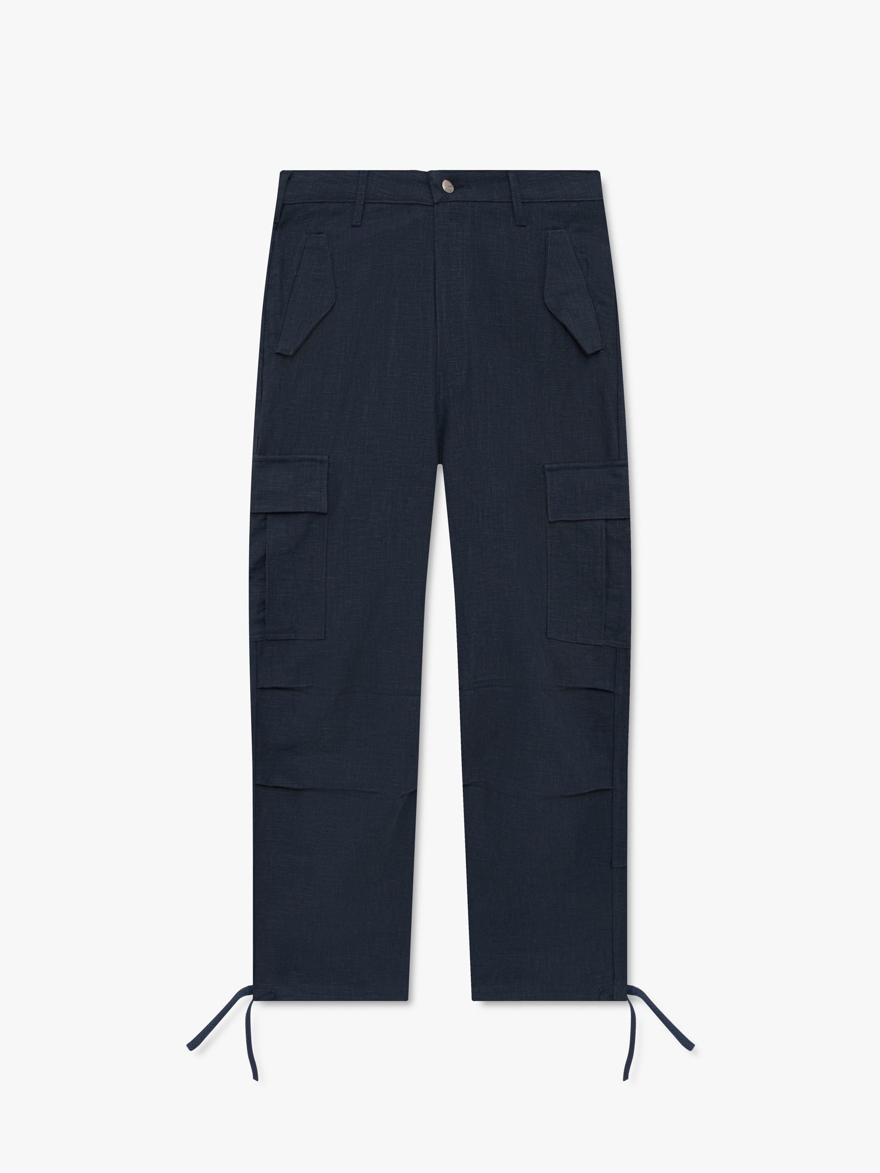 LINEN PARACHUTE PANT