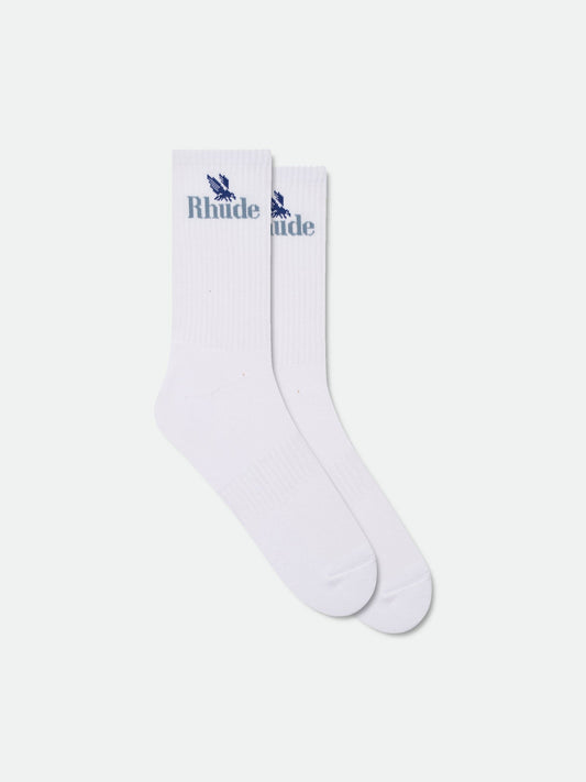 RHUDE ROSSA LOGO SOCK