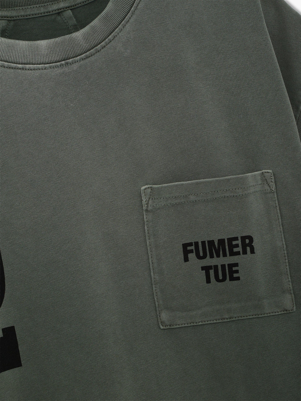 RHUDE LOGO POCKET TEE