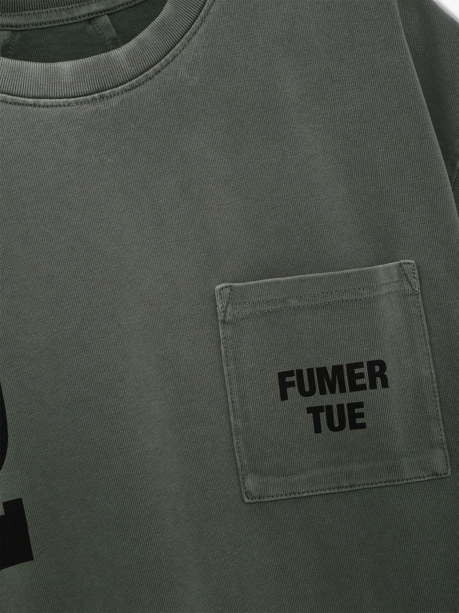 RHUDE LOGO POCKET TEE