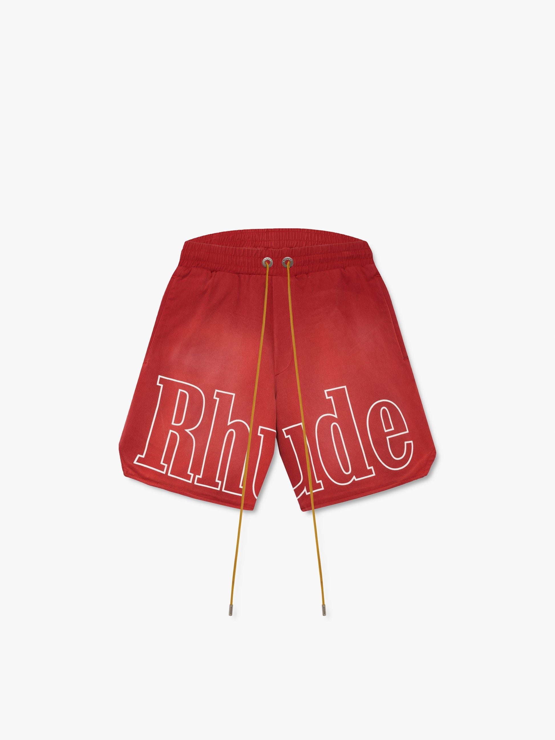 WASHED RH LOGO TRACK SHORT