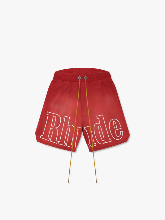 WASHED RH LOGO TRACK SHORT