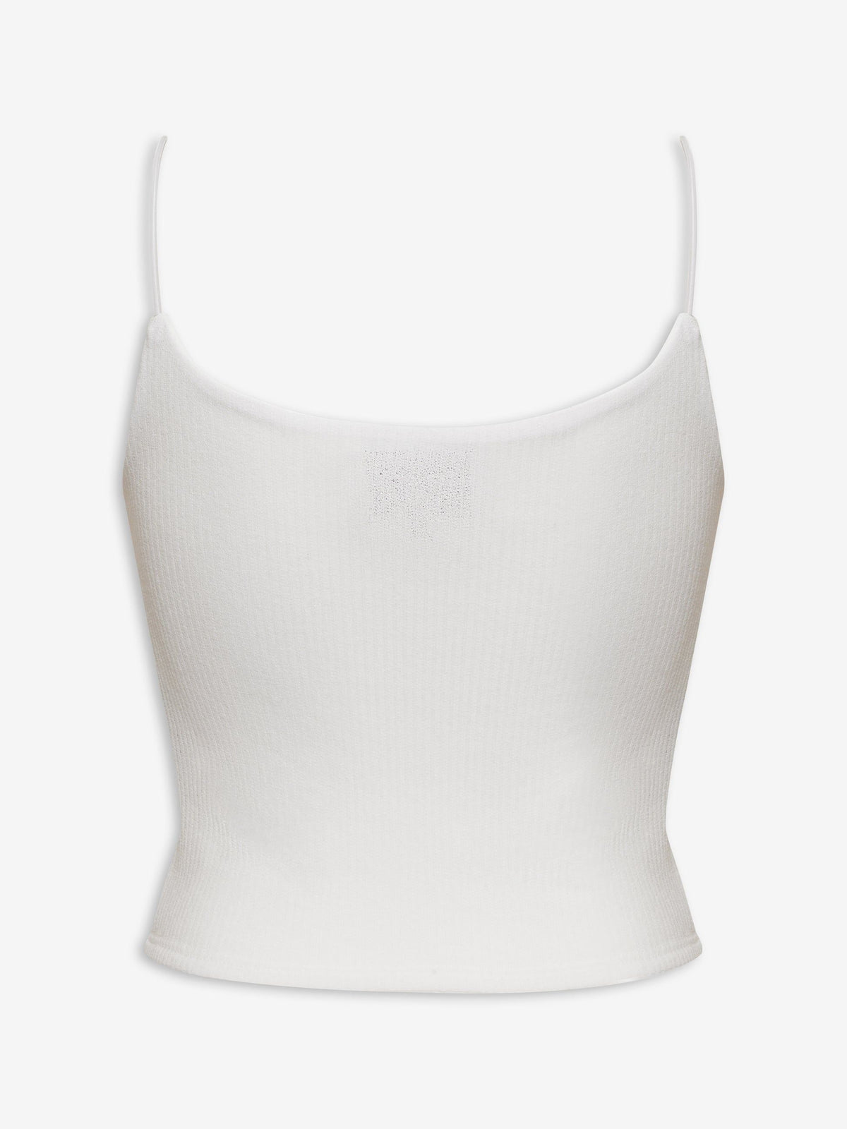 SHEER RIB KNIT TOP