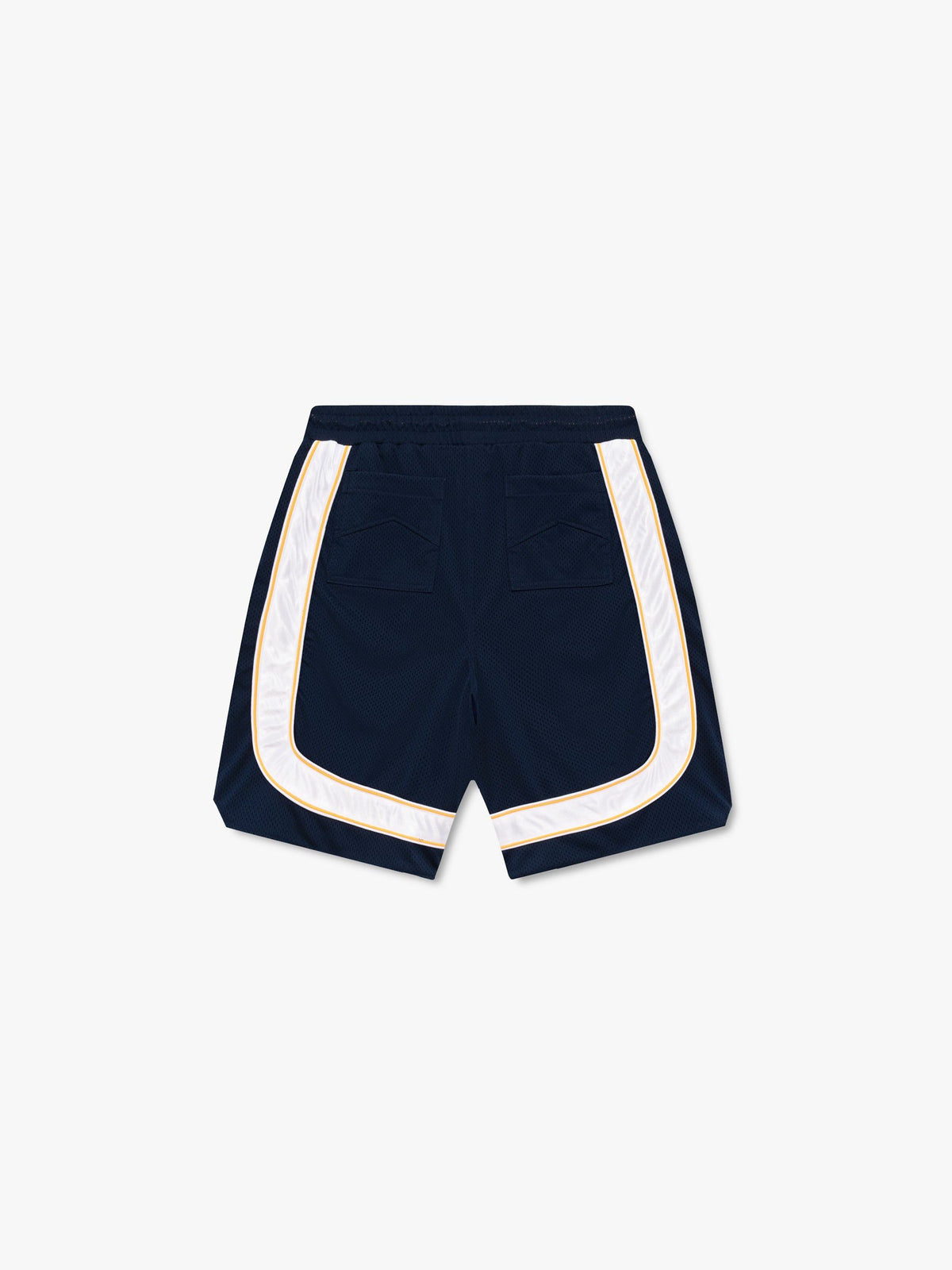 MESH PIPING BAGGY TRACK SHORT