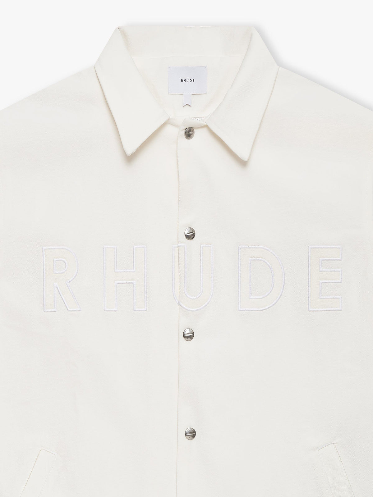 RHUDE LOGO COACHES JACKET