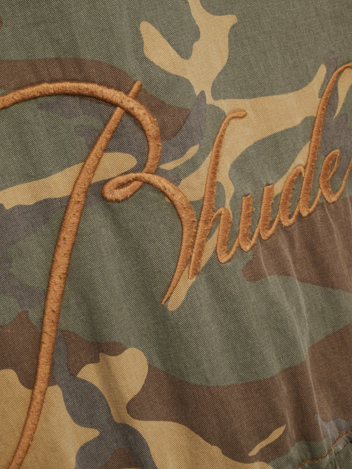 WASHED CAMO WORK JACKET