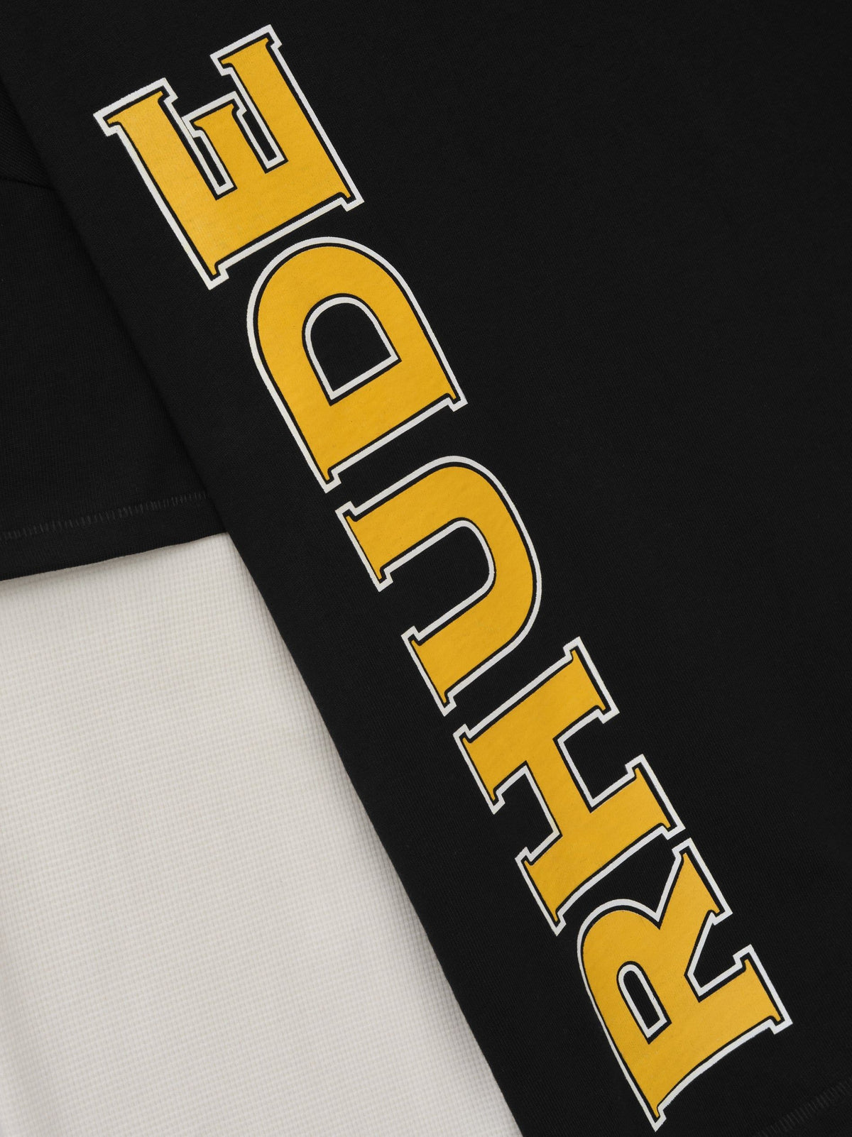 RHUDE STEEL DOUBLE-LAYERED TEE