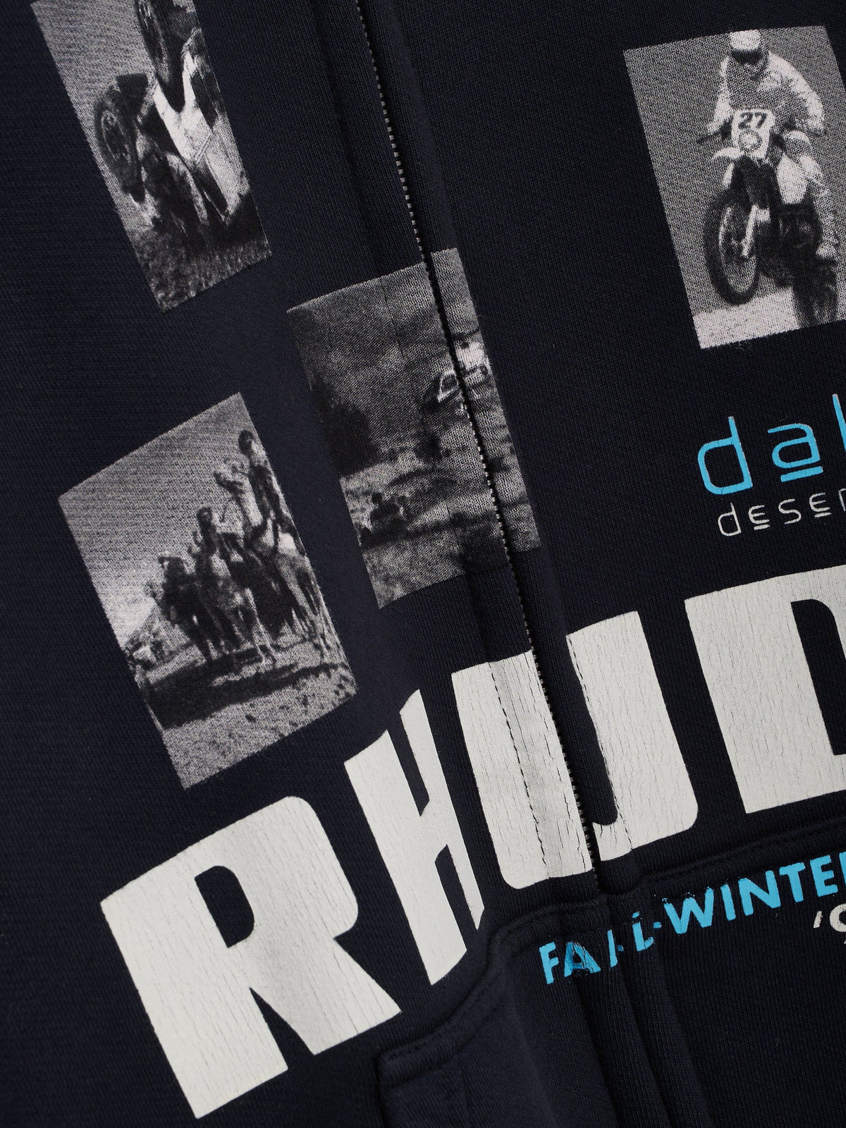 WINTER 91 RALLYE ZIP-UP HOODIE