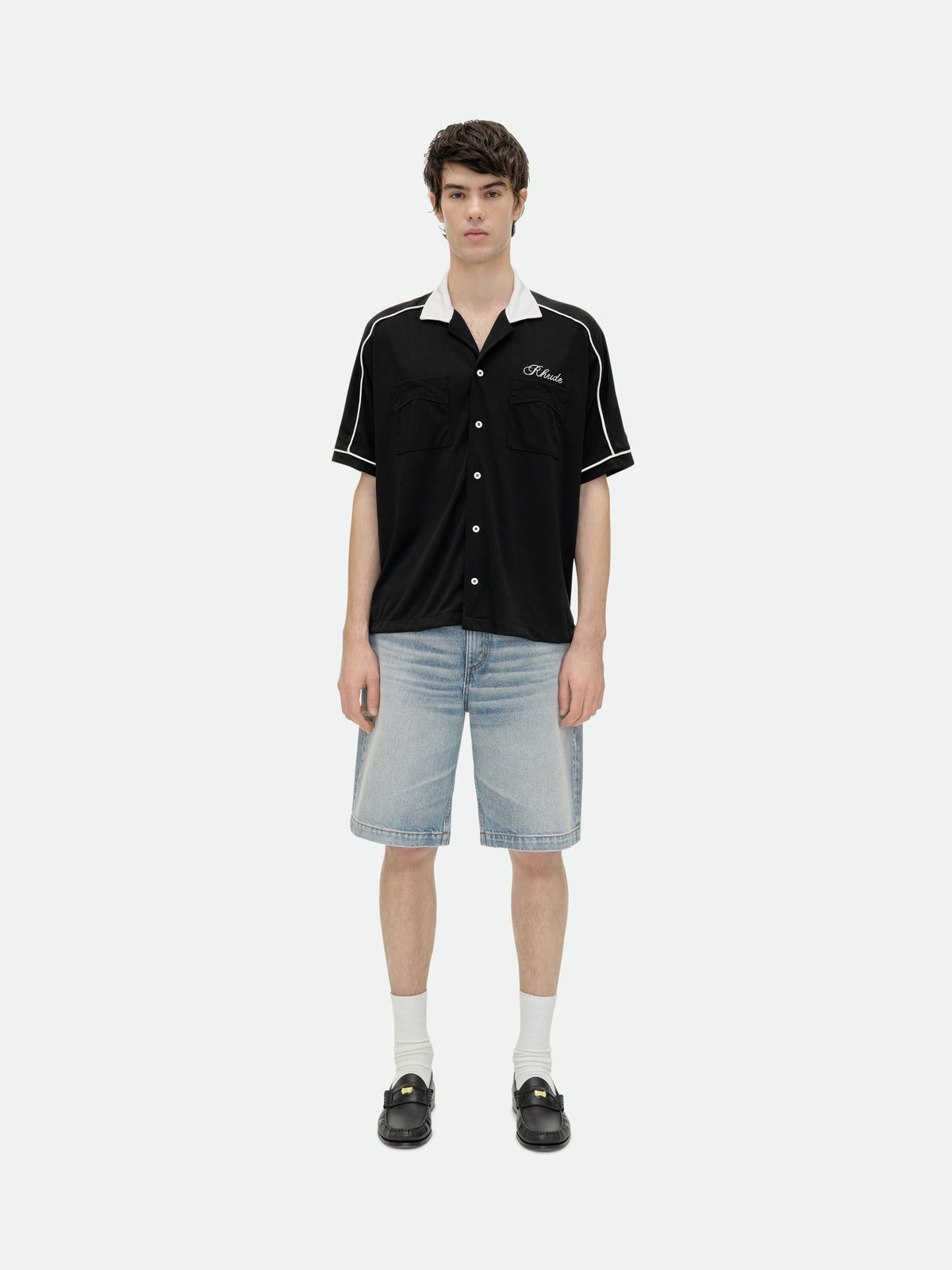 OXFORD COCKTAIL CLUB BOWLING SHIRT