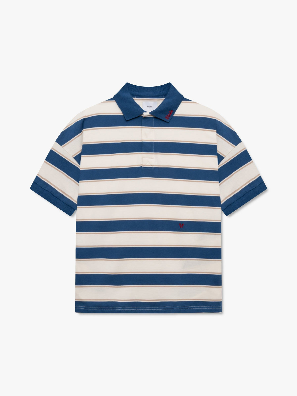 FONTAINE STRIPED SS POLO SHIRT