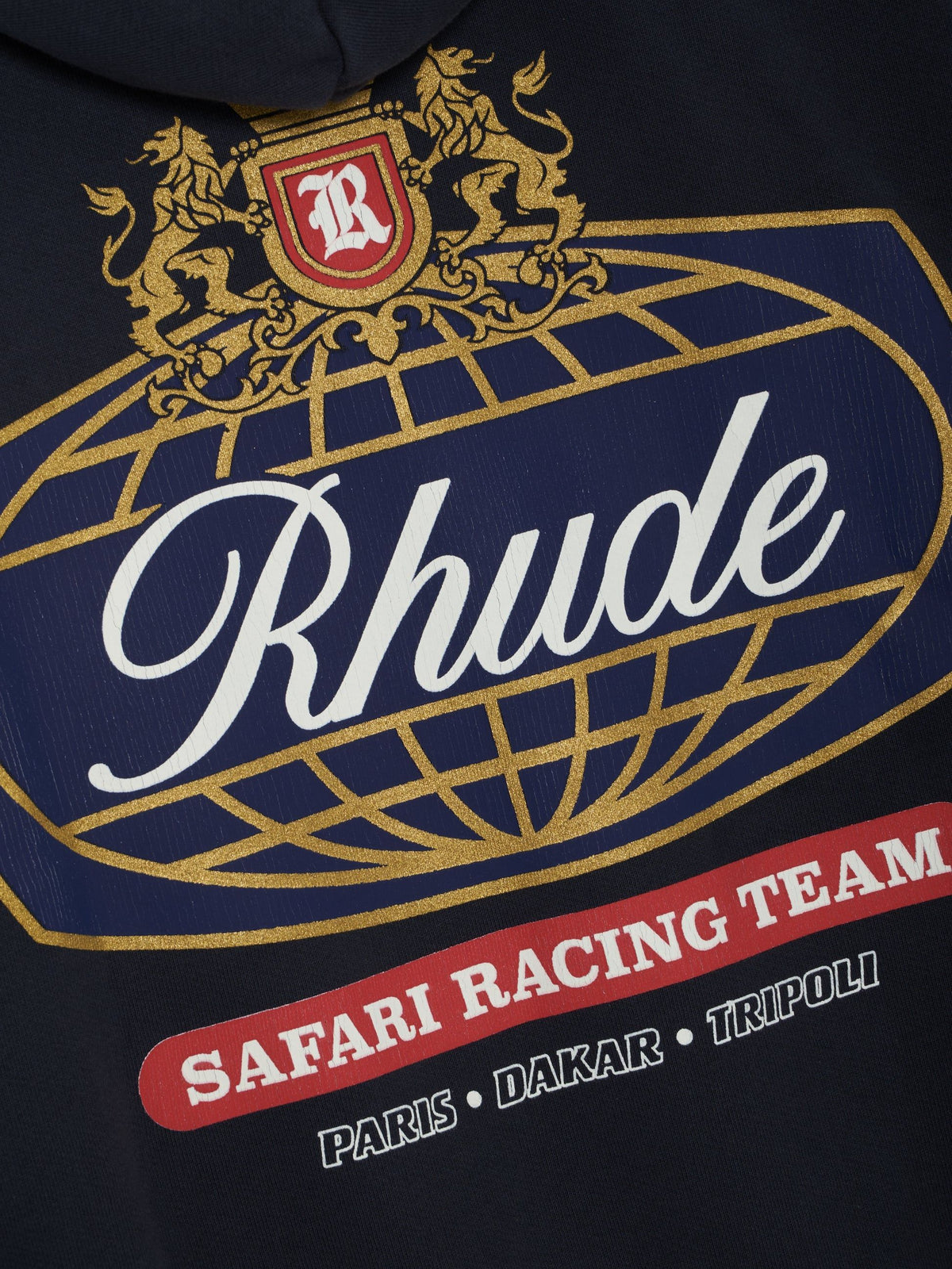 RHUDE SAFARI CREST HOODIE
