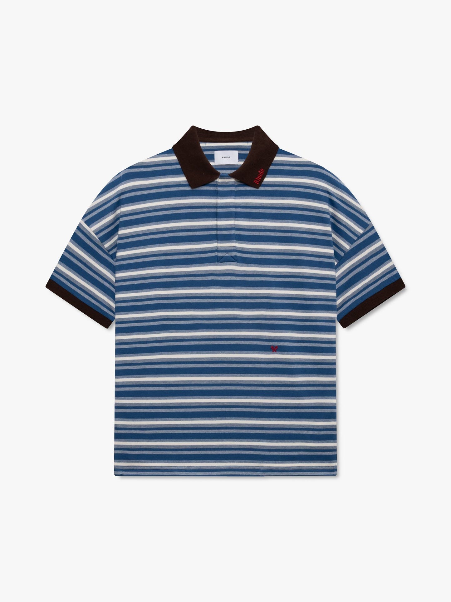 FONTAINE STRIPED SS POLO SHIRT