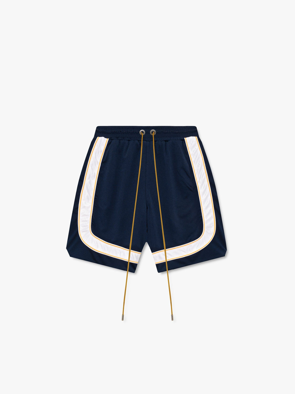 MESH PIPING BAGGY TRACK SHORT
