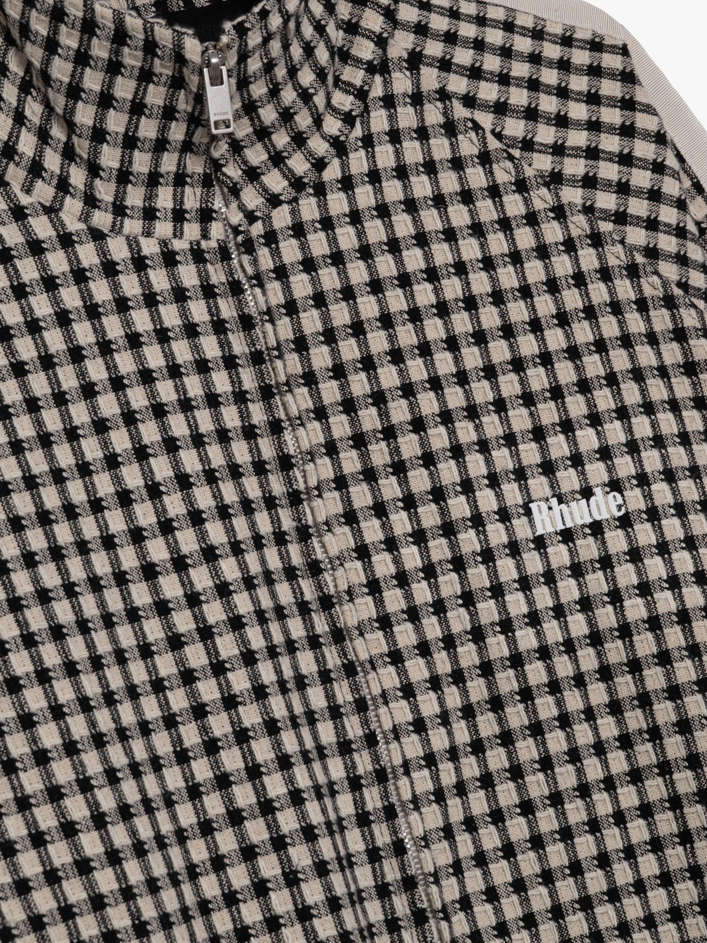 GINGHAM HAMPTONS TRACK JACKET