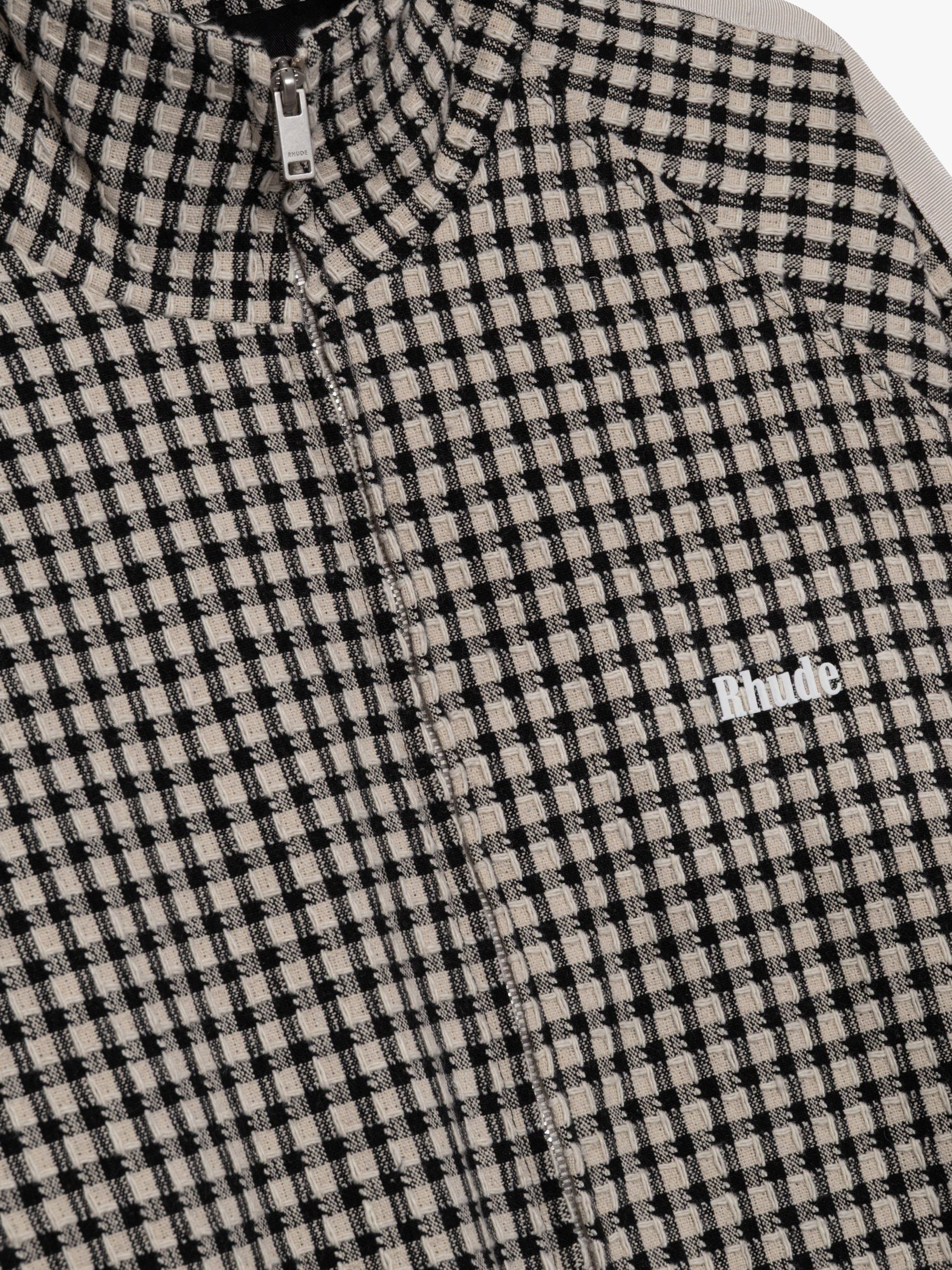 GINGHAM HAMPTONS TRACK JACKET