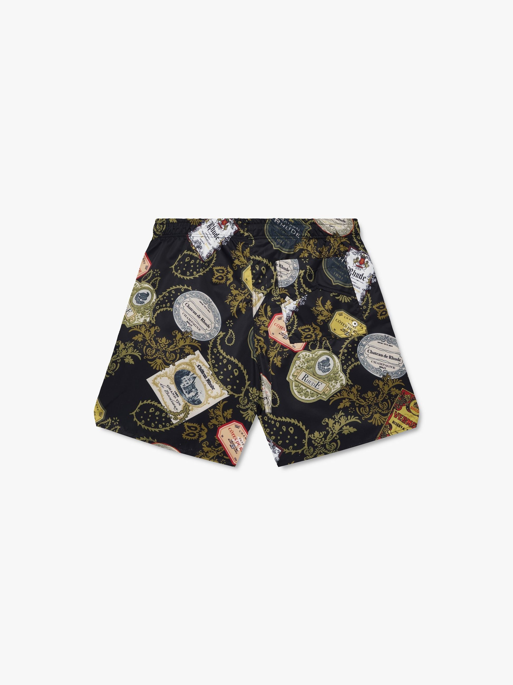 VIN BANDANA PRINT SWIM SHORTS