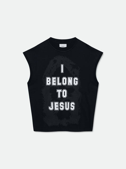BELONG TO JESUS CUTOFF TEE