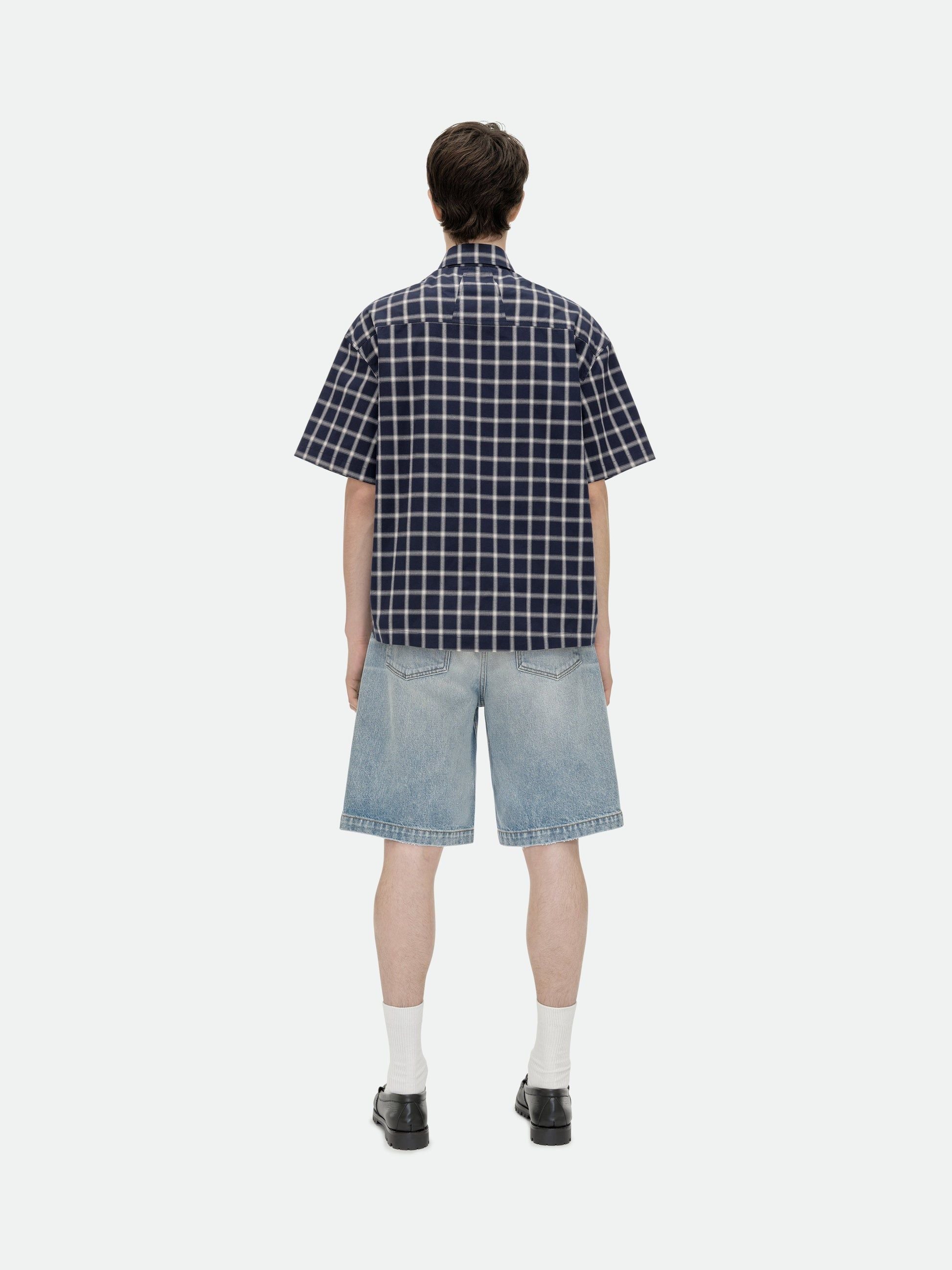 RHUDE VERT LOGO SHIRT
