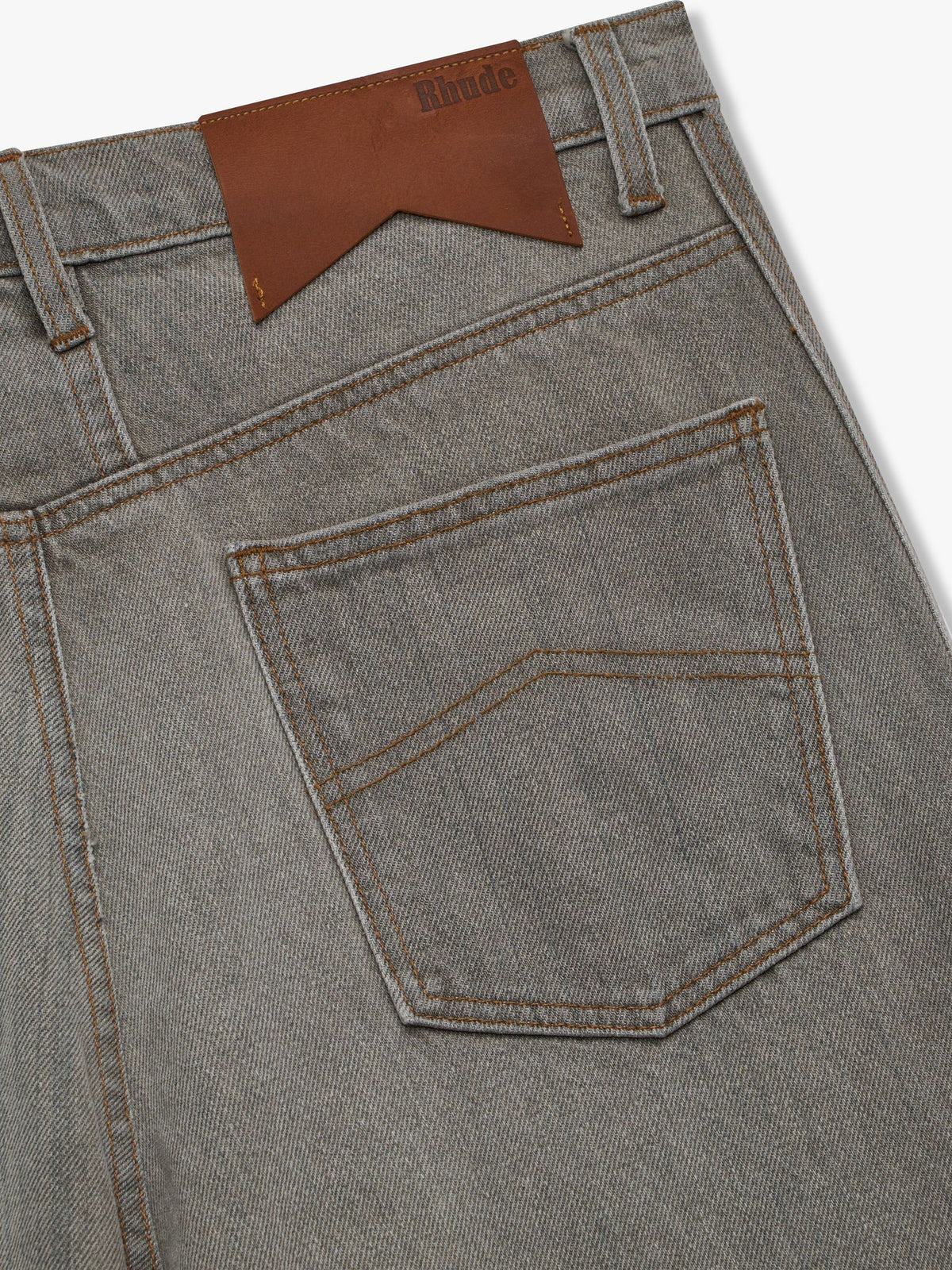 BAGGY TRAXEDO DENIM SHORT