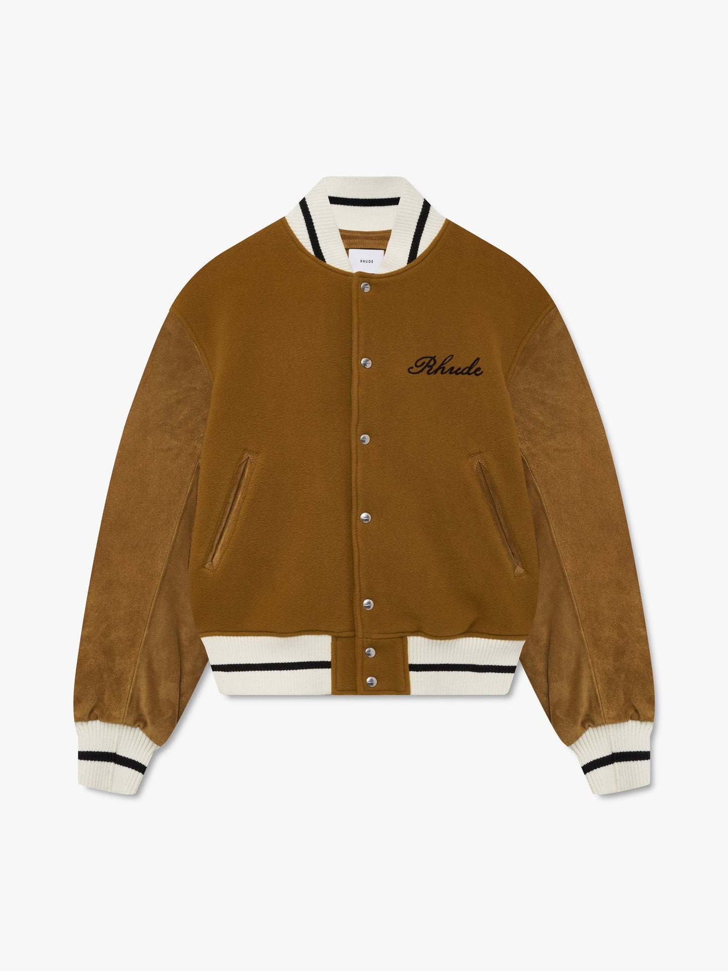 RHUDE FORMAL VARSITY JACKET