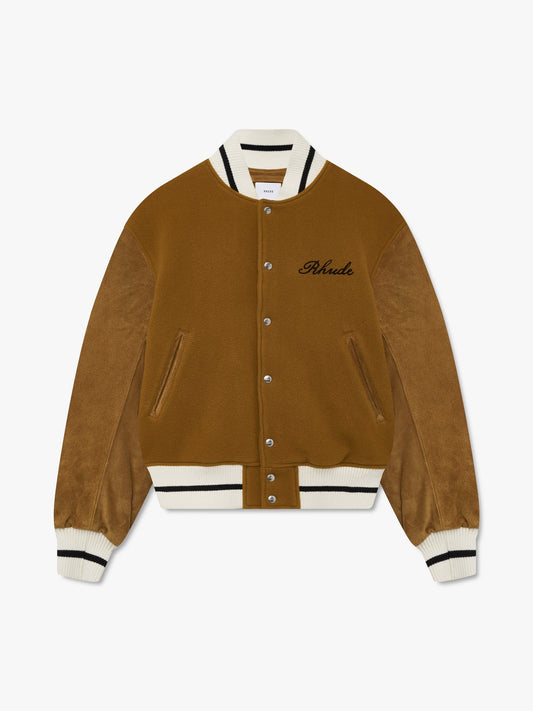 RHUDE FORMAL VARSITY JACKET
