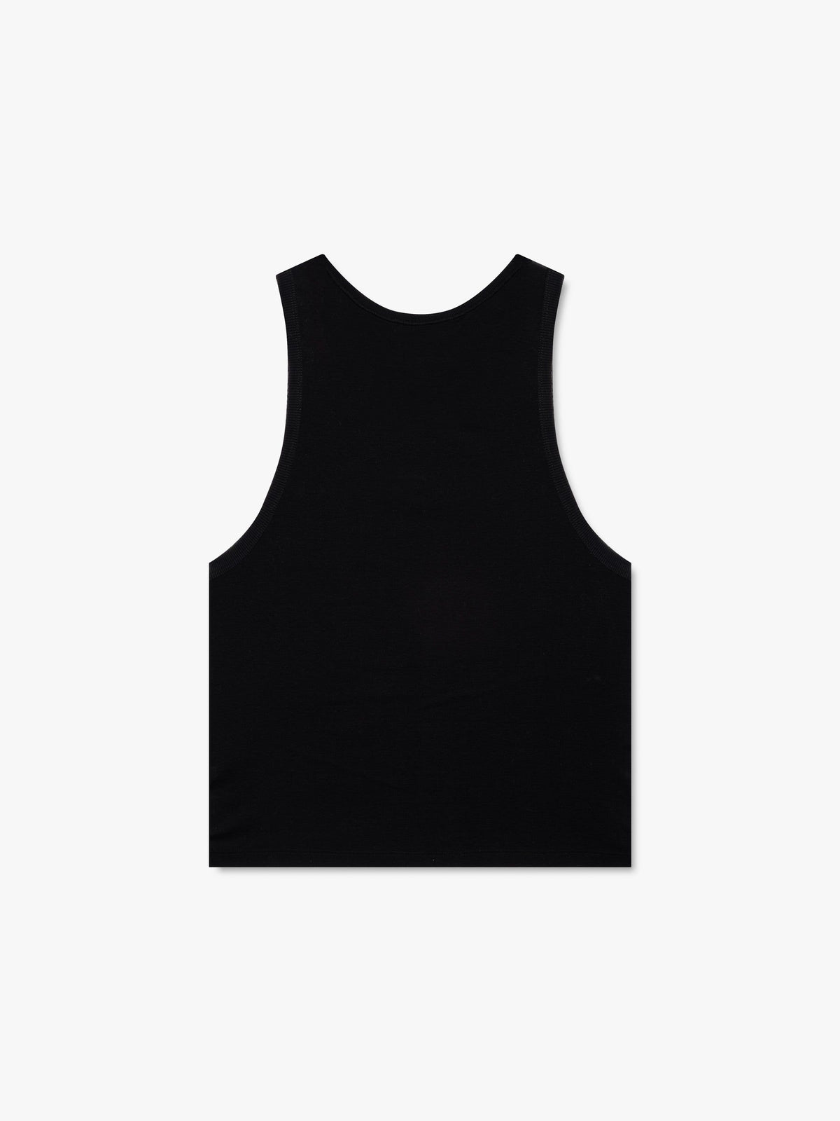 LOGO RIBBED TANK TOP