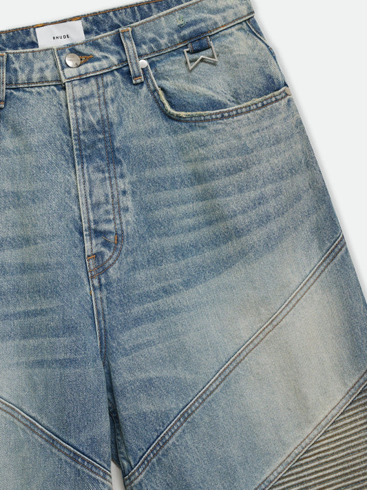MOTO WIDE LEG DENIM