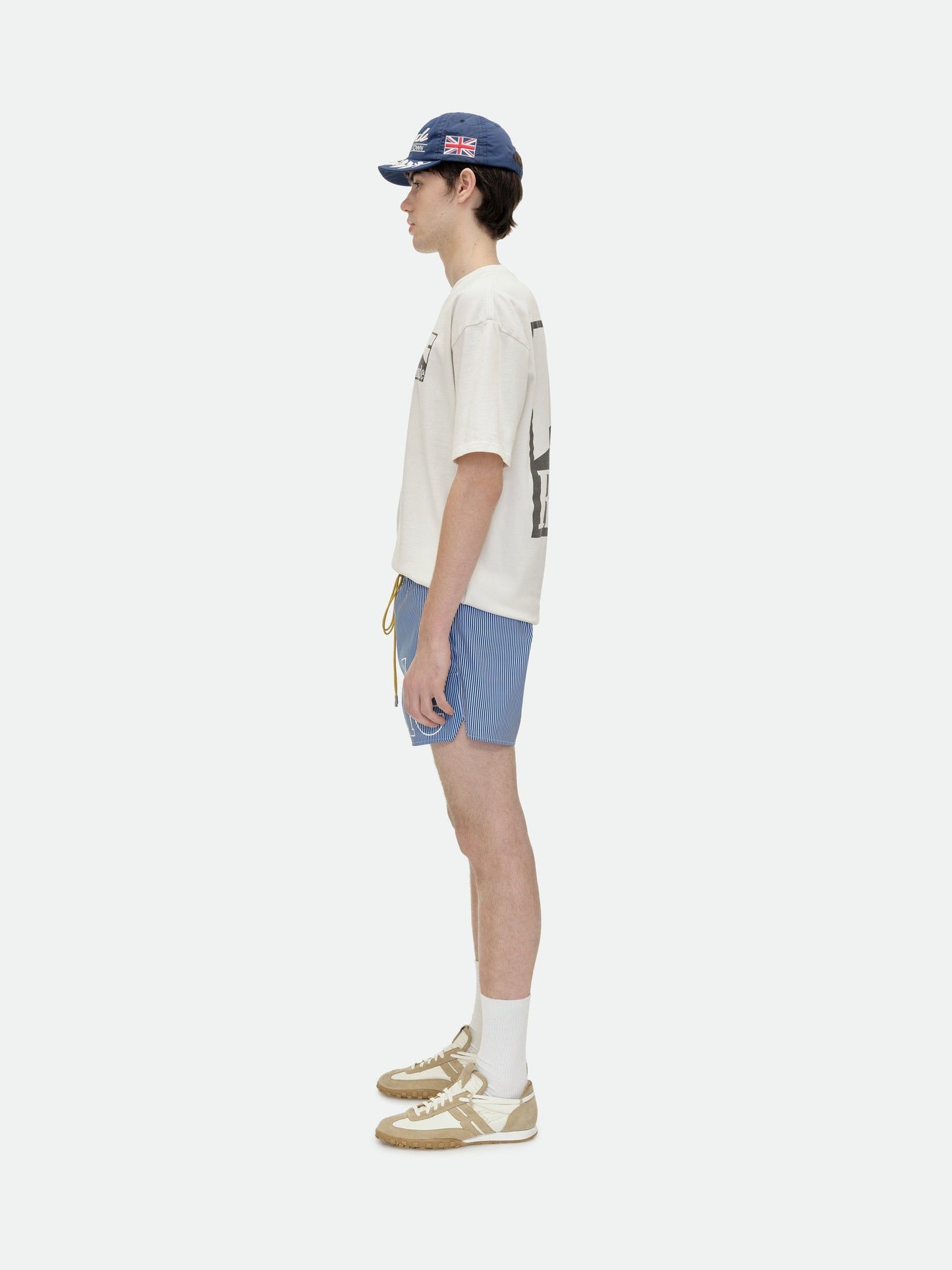 RHUDE LOGO SWIM TRUNKS