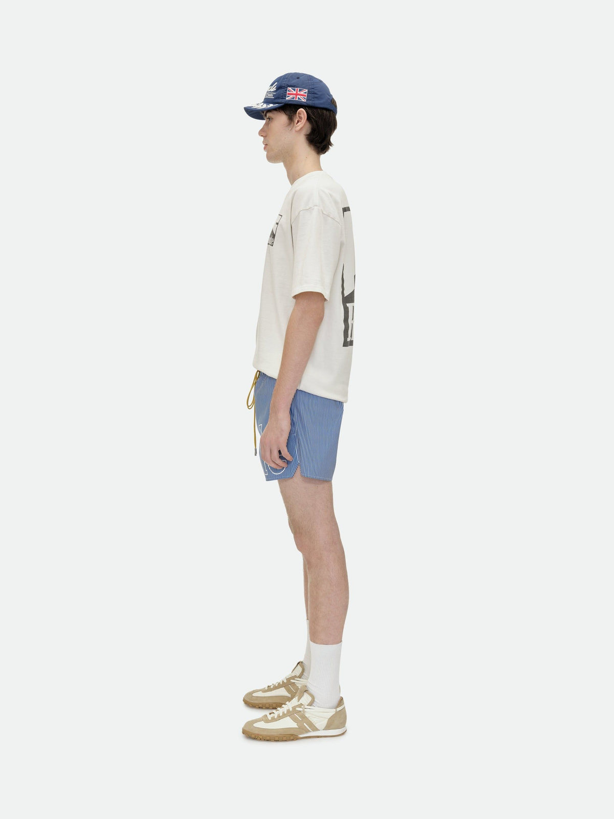 RHUDE LOGO SWIM TRUNKS