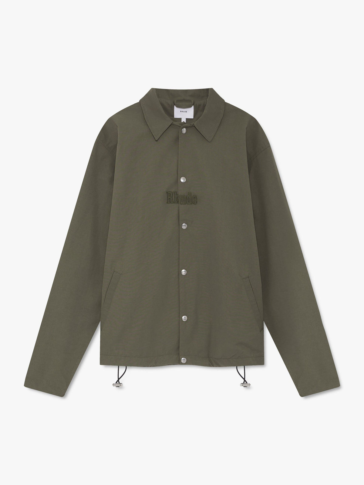 RHUDE LOGO COACHES JACKET