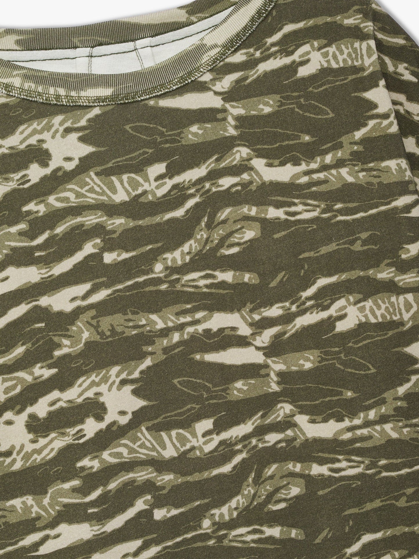 RHUDE TIGER CAMO DOUBLE-LAYERED TEE