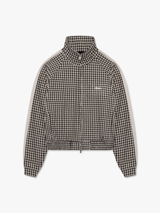 GINGHAM HAMPTONS TRACK JACKET