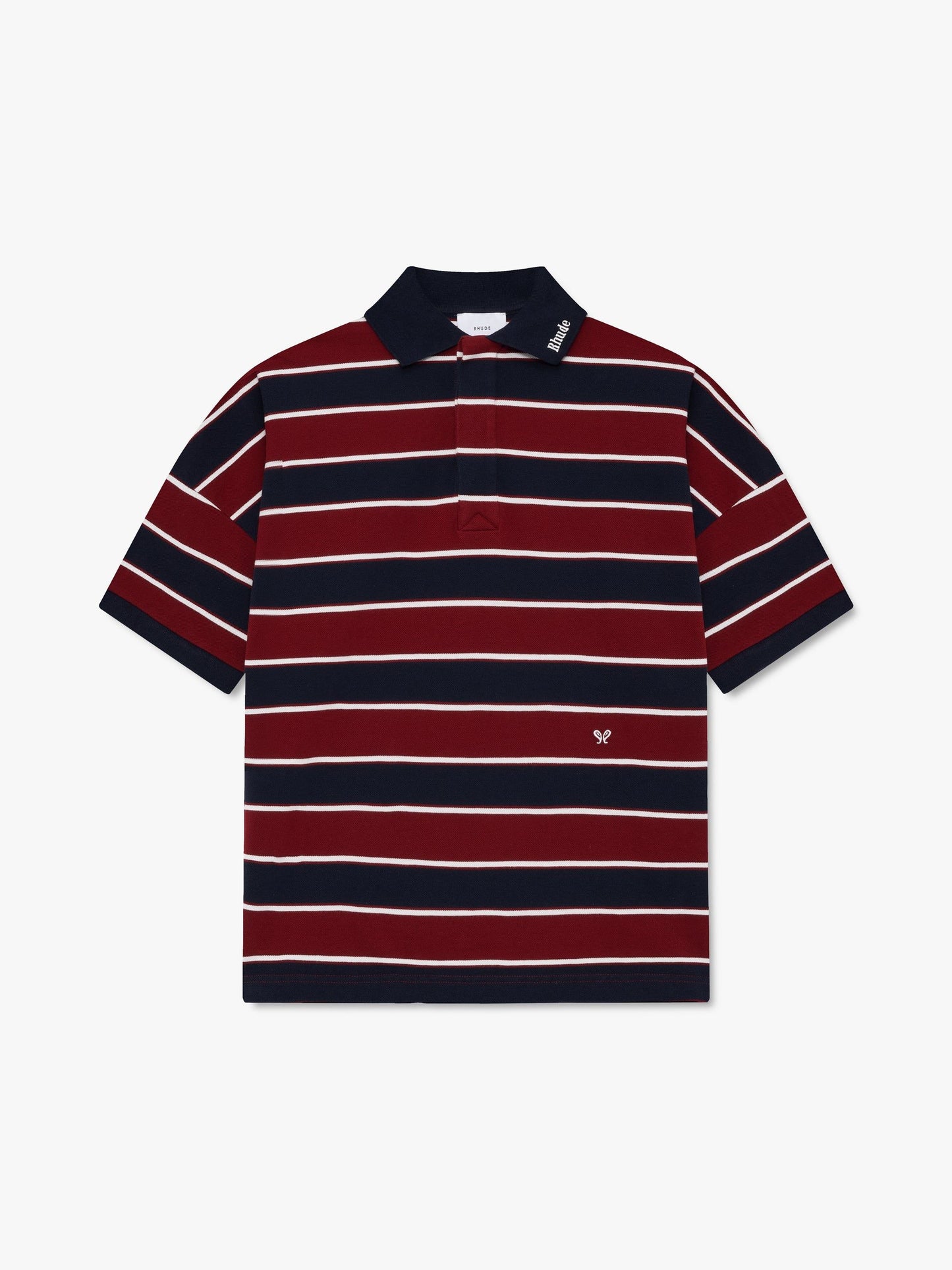 FONTAINE STRIPED SS POLO SHIRT