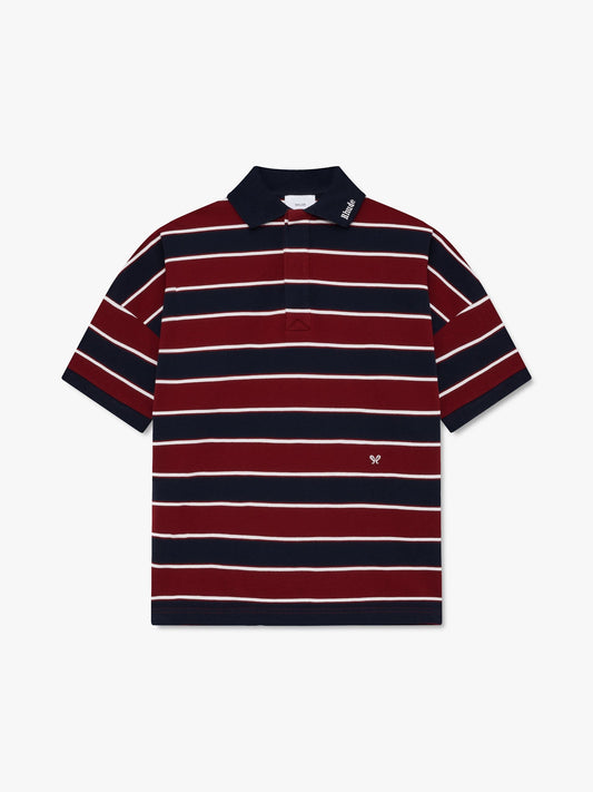FONTAINE STRIPED SS POLO SHIRT