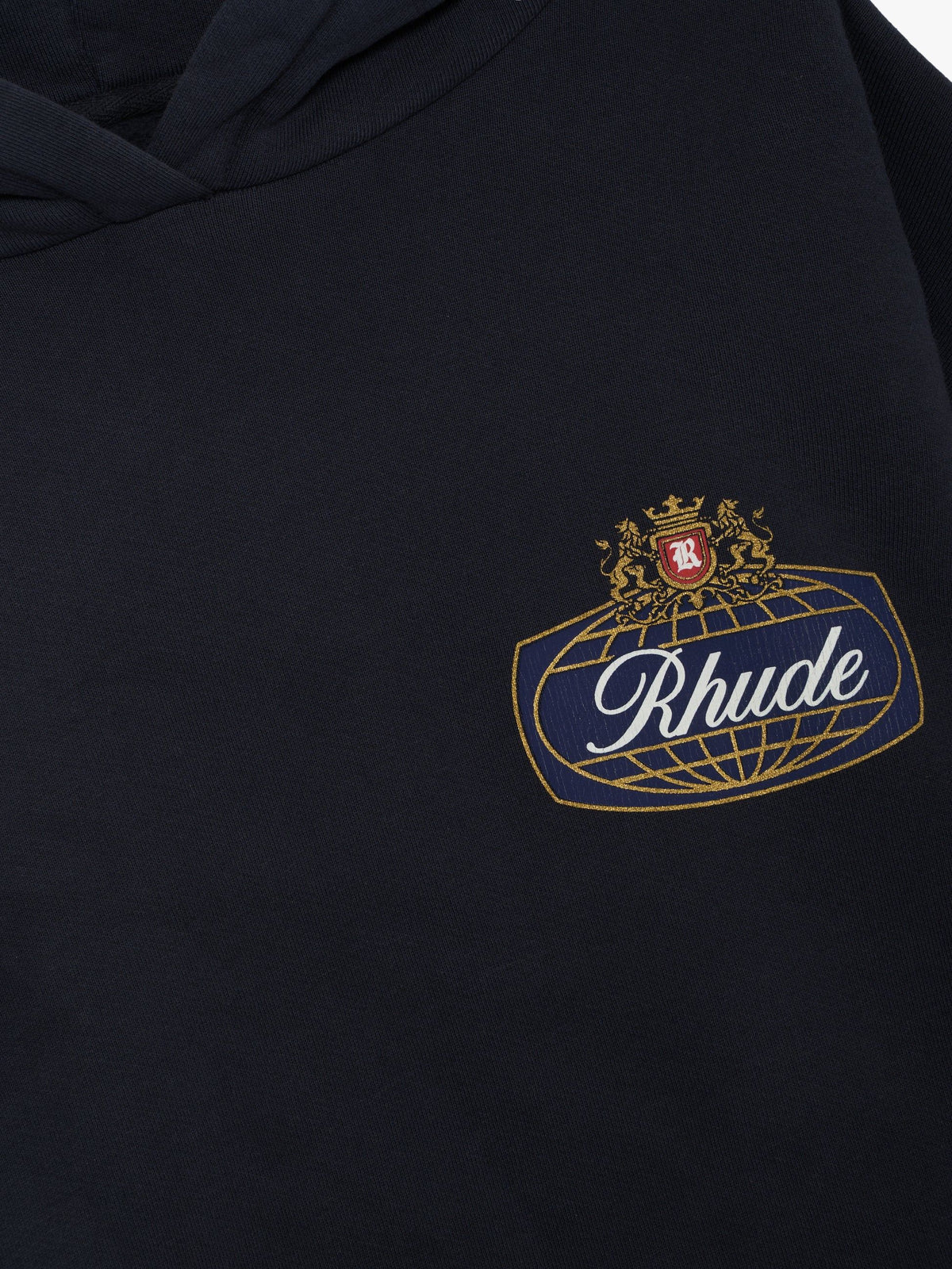 RHUDE SAFARI CREST HOODIE