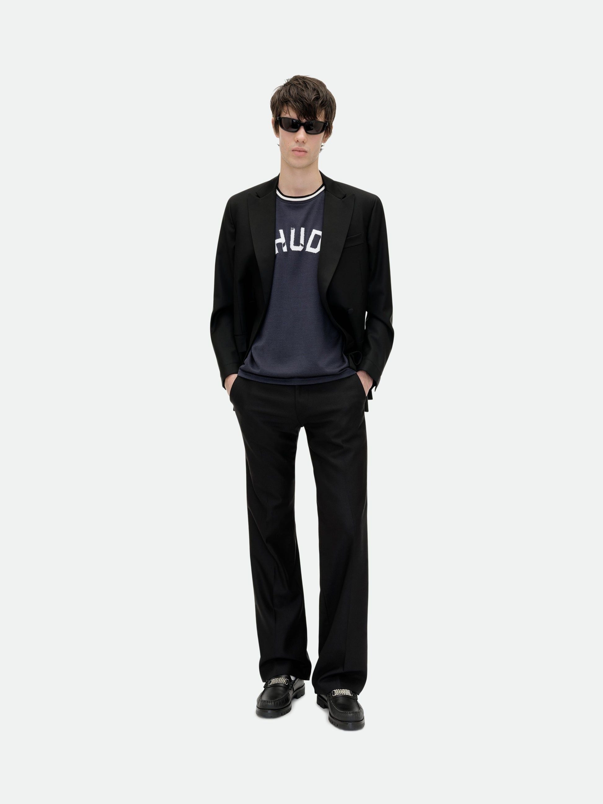 RHUDE LIGHTNING RINGER JERSEY TEE