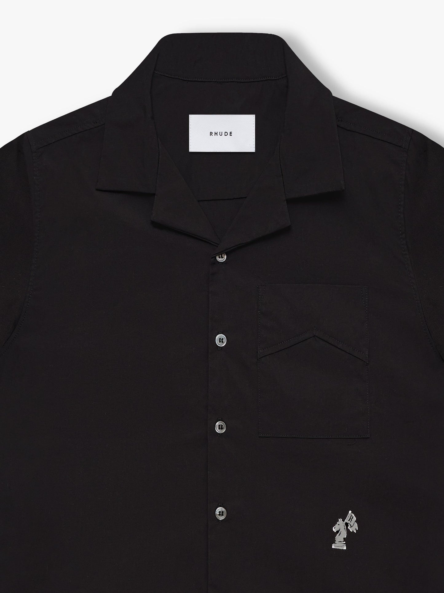CAMP COLLAR LOGO SHIRT