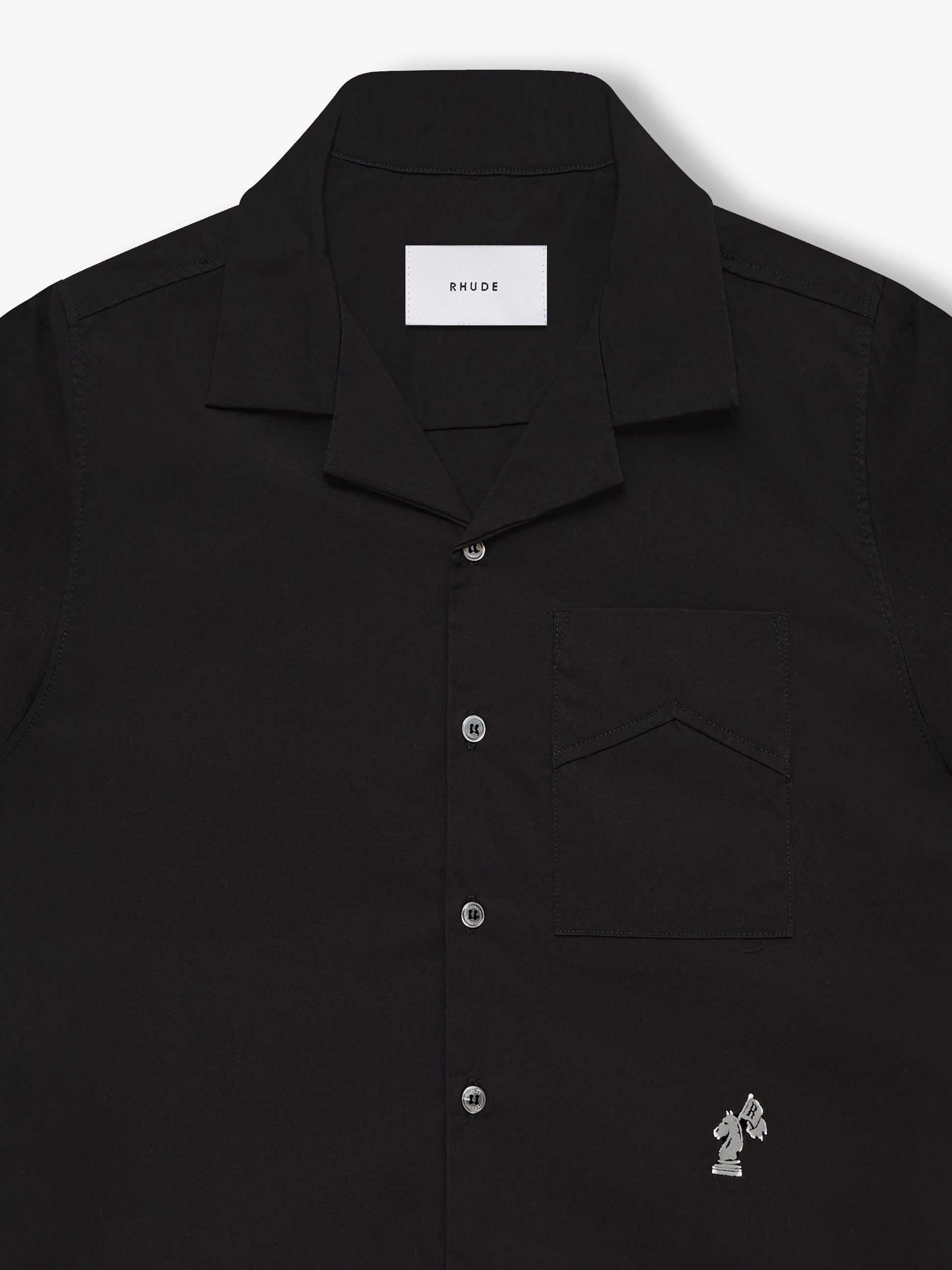 CAMP COLLAR LOGO SHIRT