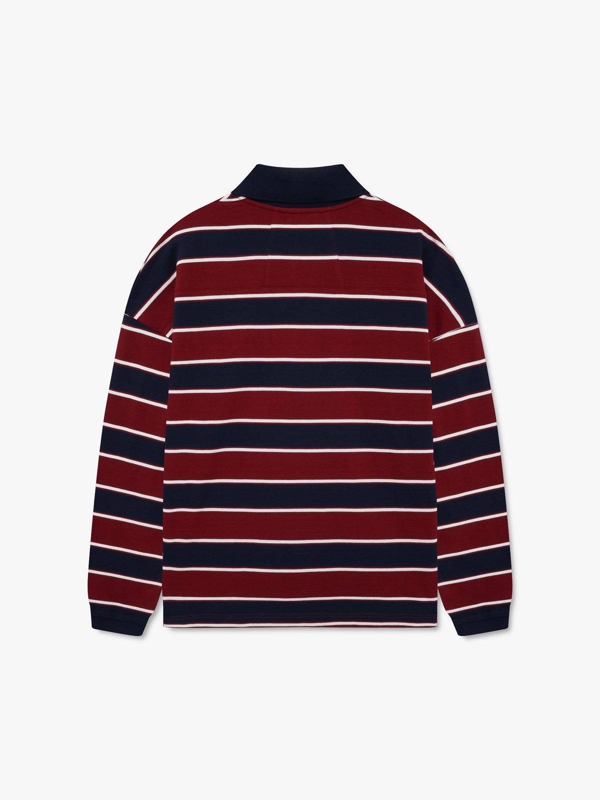 FONTAINE STRIPED LS POLO SHIRT