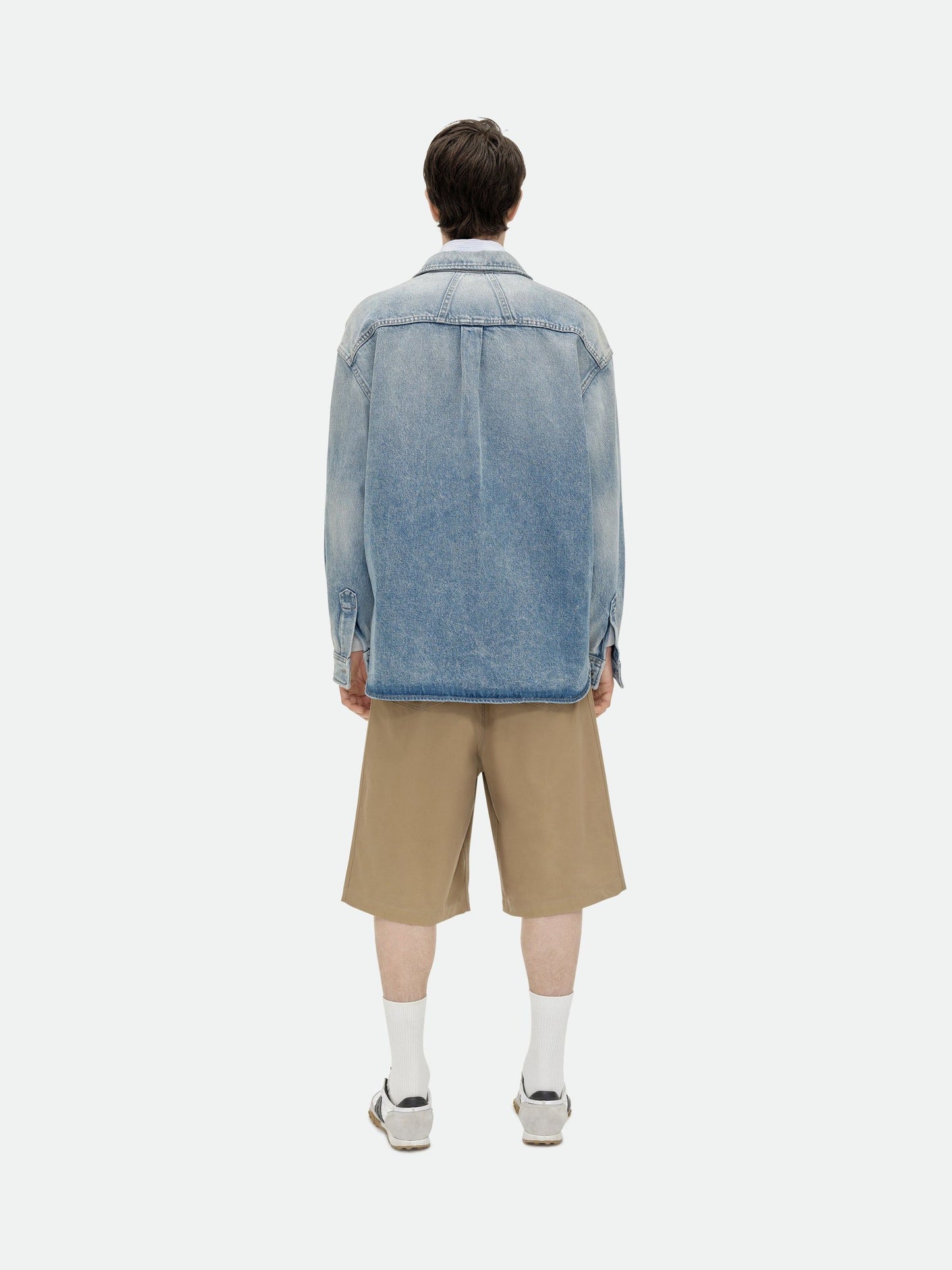 TIRE DENIM OVERSHIRT