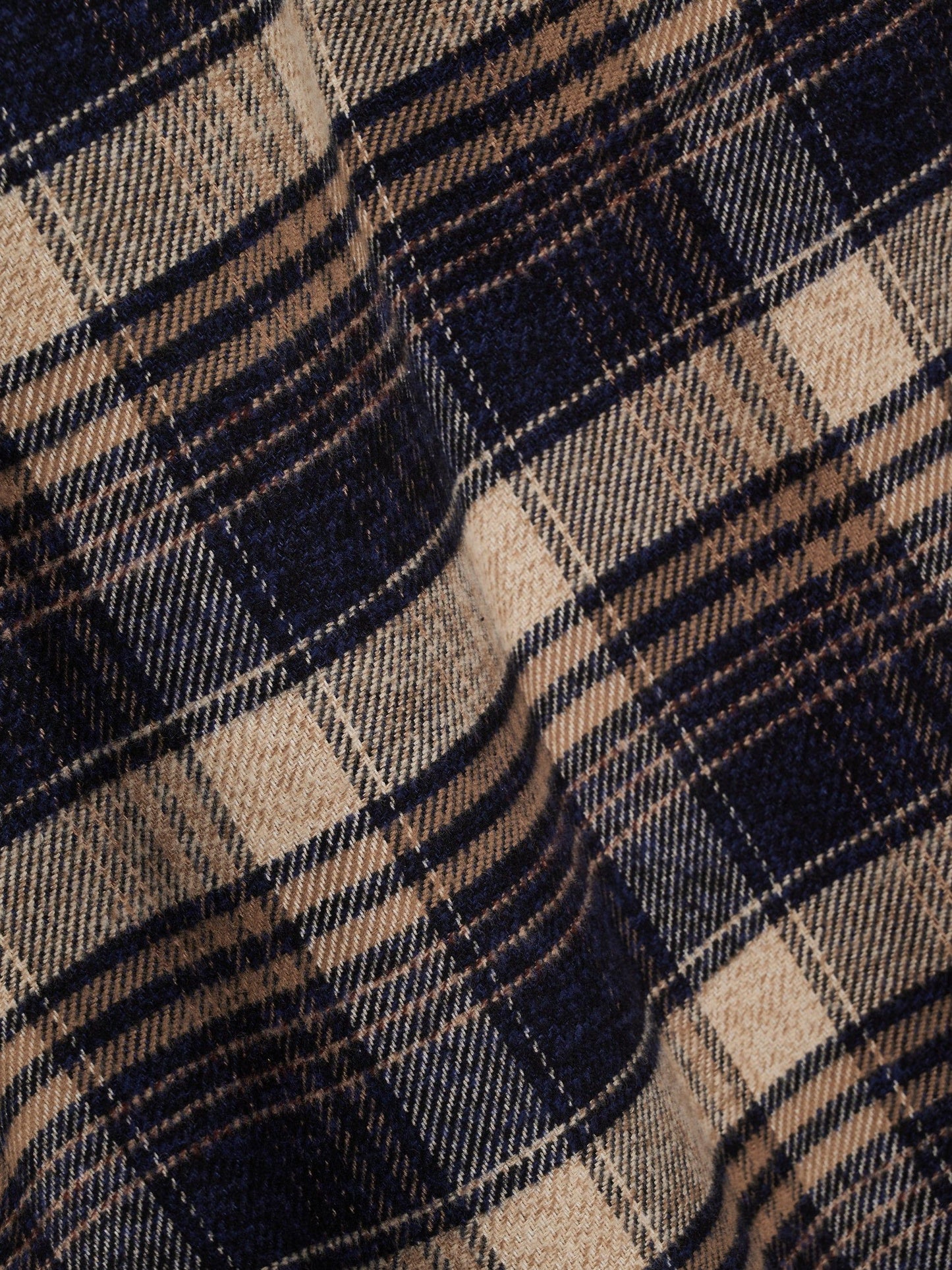RHUDE SCRIPT LOGO FLANNEL
