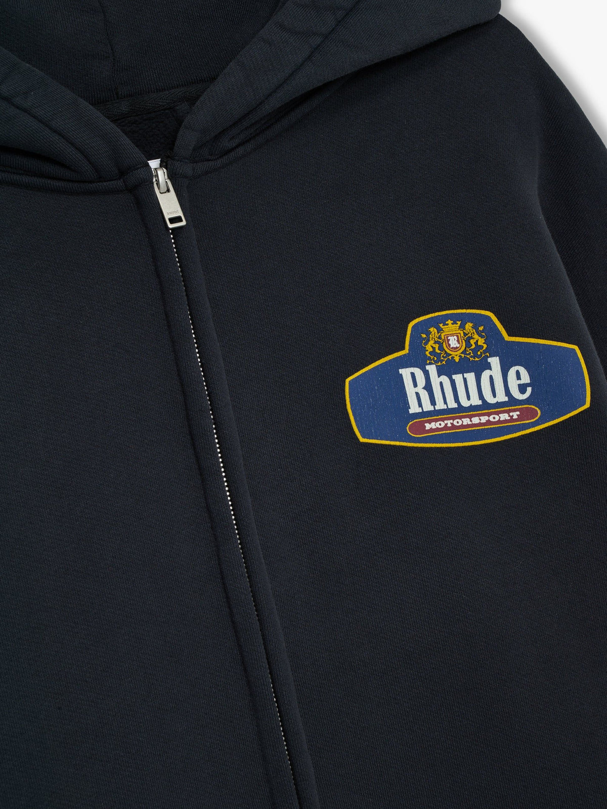 RACING CREST ZIP-UP HOODIE
