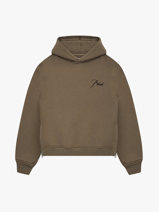 CLASSIQUE SIDE ZIP PULLOVER HOODIE