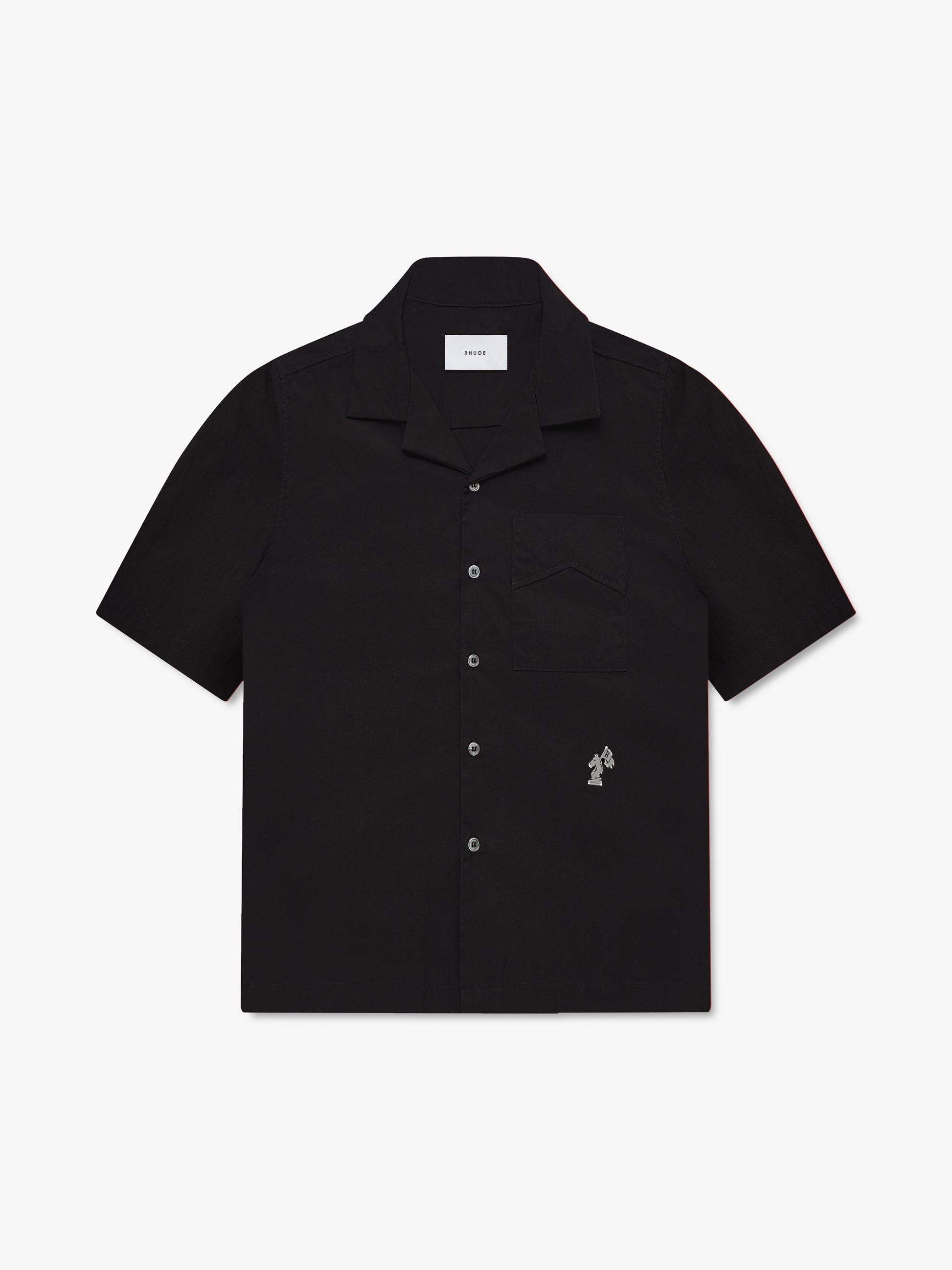 CAMP COLLAR LOGO SHIRT